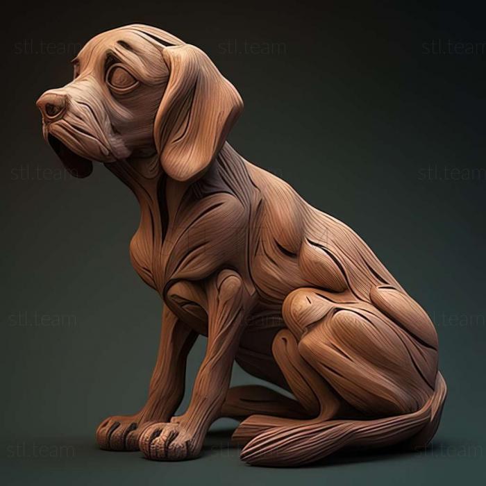 3D модель Словацький чувак собака (STL)
